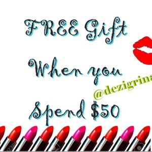 ⭐️⭐️FREE GIFT WHEN YOU SPEND $50 or MORE 💋💖